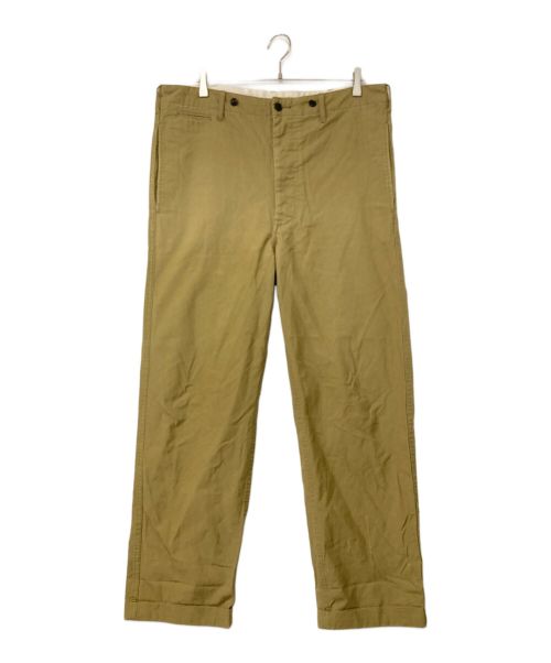 VISVIM（ビズビム）VISVIM (ビズビム) CAMUS BRACES PANTS カーキ サイズ:34の古着・服飾アイテム