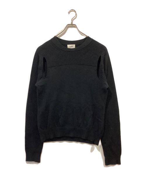 kudos（クードス）kudos (クードス) FRONT HOLES PULLOVER ブラック サイズ:1の古着・服飾アイテム