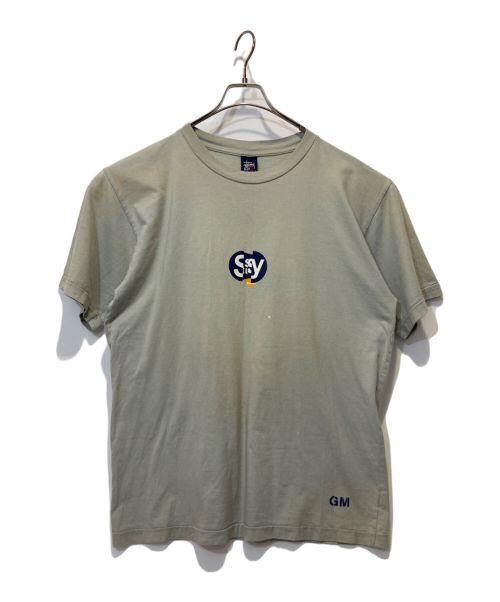 OLD STUSSY（オールドステューシー）OLD STUSSY (オールドステューシー) プリントTシャツ グレー サイズ:Lの古着・服飾アイテム