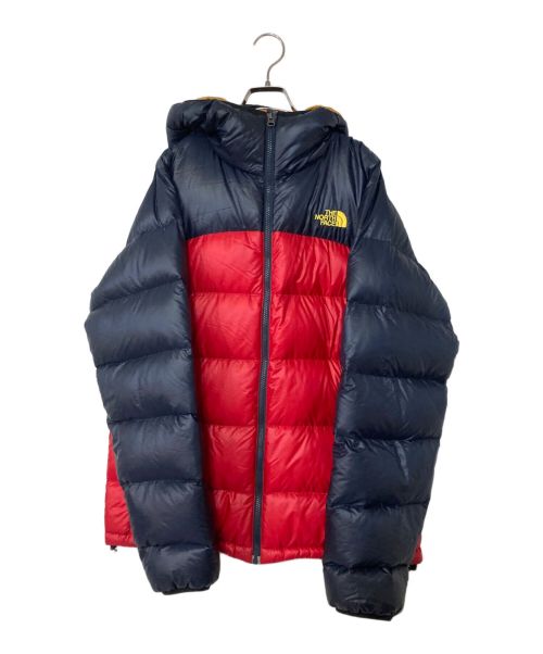 THE NORTH FACE（ザ ノース フェイス）THE NORTH FACE (ザ ノース フェイス) アコンカグアフーディー ダウンジャケット レッド×ブラック サイズ:Lの古着・服飾アイテム