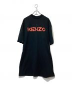 KENZOケンゾー）の古着「ロゴTシャツ」｜ブラック