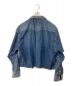 doublet (ダブレット) CUT OFF OVERSIZED DENIM SHIRT ブルー サイズ:S：30000円