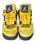 NIKE (ナイキ) AIR JORDAN 4 RETRO LIGHTNING TOUR YELLOW イエロー サイズ:26.5：21000円