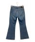 JOHN LAWRENCE SULLIVAN (ジョンローレンスサリバン) WASHED DENIM FLARED PANTS インディゴ サイズ:44：9000円