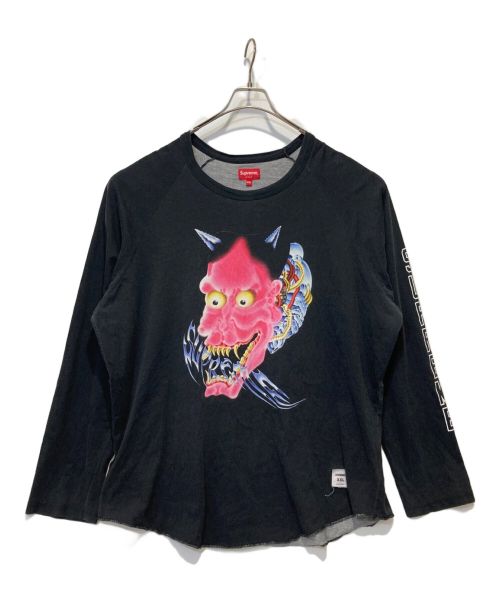 SUPREME（シュプリーム）SUPREME (シュプリーム) Demon Raglan L/S Top ブラック サイズ:XXLの古着・服飾アイテム