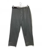 Graphpaperグラフペーパー）の古着「Solotex Twill Wide Tapered Chef Pants」｜グレー