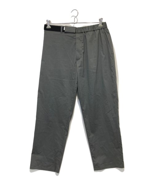 Graphpaper（グラフペーパー）Graphpaper (グラフペーパー) Solotex Twill Wide Tapered Chef Pants グレー サイズ:O/Sの古着・服飾アイテム