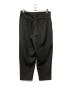 NONNOTTE (ノンノート) 2 TACK WIDE TAPERED TROUSERS ブラック サイズ:5：22000円