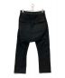 RICK OWENS (リックオウエンス) DroppedCrotchTrousers ブラック サイズ:50：29000円