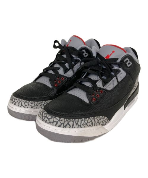 NIKE（ナイキ）NIKE (ナイキ) Air Jordan 3 Retro OG ブラック サイズ:27の古着・服飾アイテム