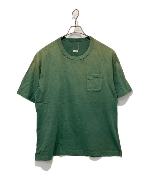 VISVIM（ビズビム）VISVIM (ビズビム) AMPLUS TEE S/S CRASH グリーン サイズ:2の古着・服飾アイテム