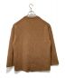 AURALEE (オーラリー) SUPER FINE WOOL RIB KNIT BIG P/O ブラウン サイズ:3：12000円