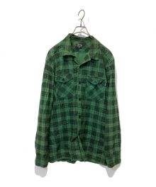 stussy（ステューシー）の古着「チェックシャツ」｜グリーン