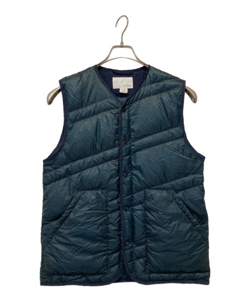 nanamica（ナナミカ）nanamica (ナナミカ) Down Vest ネイビー サイズ:XSの古着・服飾アイテム