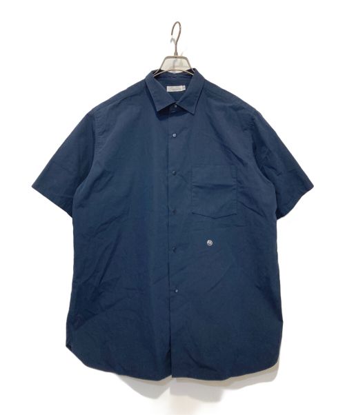 nanamica（ナナミカ）nanamica (ナナミカ) Button Down Wind H/S Shirt ネイビー サイズ:Ⅿの古着・服飾アイテム