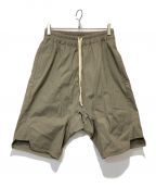 RICK OWENSリックオウエンス）の古着「PHLEGETHON BASKET SWINGER SHORTS」｜ベージュ