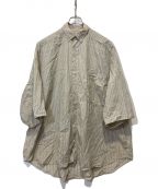 ROTOLロトル）の古着「TOO BIG H／S SHIRT」｜ベージュ