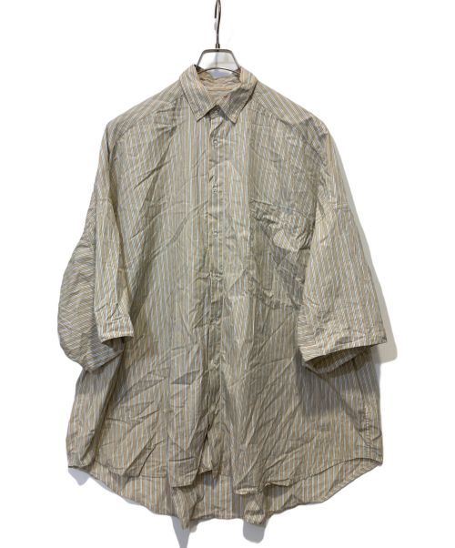 ROTOL（ロトル）ROTOL (ロトル) TOO BIG H／S SHIRT ベージュ サイズ:２の古着・服飾アイテム