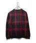 Supreme (シュプリーム) Plaid Mohair Cardigan レッド×ブラック サイズ:XL：20000円