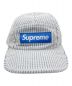 Supreme (シュプリーム) 2-tone corduroy camp cap ブルー：11000円