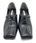 AMERI (アメリ) UND 2WAY SQUARE LOAFERS ブラック サイズ:M：12000円