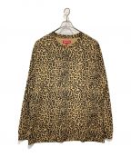 SUPREMEシュプリーム）の古着「Small Box L/S Tee Leopar」｜イエロー