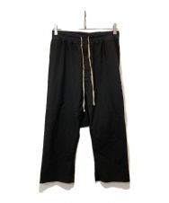 RICK OWENS (リックオウエンス) Drawstring Pants ブラック サイズ:48