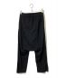 RICK OWENS (リックオウエンス) DRAWSTRING CROPPED PANTS ブラック サイズ:IT 38　US 4：24000円