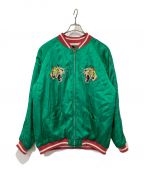 HOUSTONヒューストン）の古着「RAYON SOUVENIR JACKET」｜グリーン