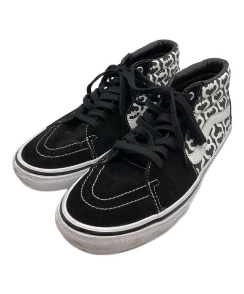 VANS（バンズ）VANS (バンズ) SUPREME (シュプリーム) Monogram S Logo Skate Grosso Mid ブラック サイズ:28ｃｍの古着・服飾アイテム