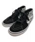 VANS（バンズ）の古着「Monogram S Logo Skate Grosso Mid」｜ブラック