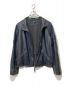 ARMANI JEANS (アルマーニジーンズ) PVCアーカイヴジップアップブルゾン ネイビー サイズ:L：35000円