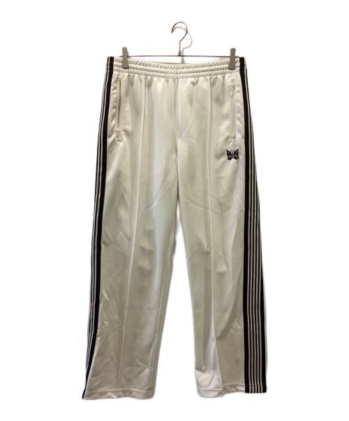 Needles（ニードルズ）Needles (ニードルズ) TRACK PANTS POLY SMOOTH ホワイト サイズ:Mの古着・服飾アイテム