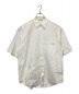 AURALEE（オーラリー）の古着「WASHED FINX TWILL BIG HALF SLEEVED SHIRTS」｜ホワイト