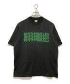 blurhms ROOTSTOCKブラームスルーツストック）の古着「プリントTシャツ」｜ブラック