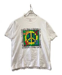 anvil（アンヴィル）の古着「"PEACE" Tee」｜ホワイト