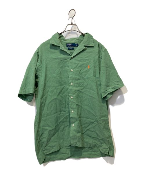 POLO RALPH LAUREN（ポロ・ラルフローレン）POLO RALPH LAUREN (ポロ・ラルフローレン) オープンカラーシャツ グリーン サイズ:Lの古着・服飾アイテム