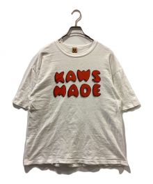 HUMAN MADE×KAWS（ヒューマンメイド×カウズ）の古着「プリントTシャツ」｜ホワイト