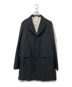 COMME des GARCONS HOMME PLUSコムデギャルソンオムプリュス）の古着「TWILL TRENCH COAT」｜ブラック