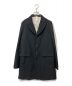 COMME des GARCONS HOMME PLUS（コムデギャルソンオムプリュス）の古着「TWILL TRENCH COAT」｜ブラック