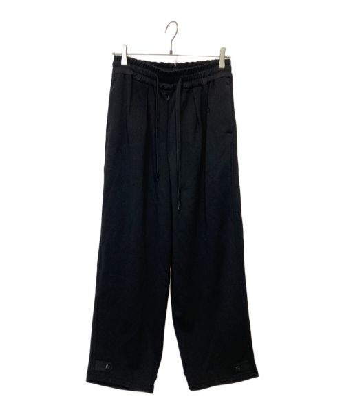 ETHOSENS（エトセンス）ETHOSENS (エトセンス) Squeeze sweatpants ブラック サイズ:1の古着・服飾アイテム