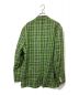 COMME des GARCONS HOMME PLUS (コムデギャルソンオムプリュス) チェックジャケット 黄緑 サイズ:Ⅿ：15000円