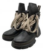 Dr.Martens×RICK OWENSドクターマーチン×リックオウエンス）の古着「1460 DMXL JUMBO LACE BOOT」｜ブラック