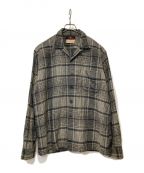 CISCOシスコ）の古着「Open Collar Shirt」｜グレー