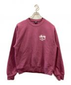 stussy×DOVER STREET MARKETステューシー×ドーバー ストリート マーケット）の古着「クルーネック スウェット」｜パープル