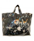 COMME des GARCONS SHIRT×FUTURA LABORATORIESコムデギャルソンシャツ×フューチュラ ラボラトリーズ）の古着「Tote Bag With FUTURA Print」｜ブラック