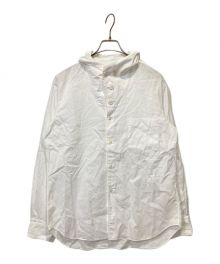 COMME des GARCONS HOMME（コムデギャルソン オム）の古着「フーディ ロングスリーブ 長袖 シャツ」｜ホワイト