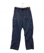 city country cityシティーカントリーシティー）の古着「EMBROIDERED LOGO NYLON PANTS」｜ネイビー