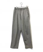 Graphpaperグラフペーパー）の古着「Ultra Compact Terry Sweat Pants」｜グレー