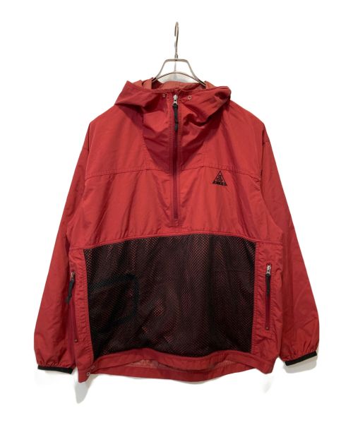 NIKE ACG（ナイキエージーシー）NIKE ACG (ナイキエージーシー) アノラックパーカー レッド サイズ:Ⅿの古着・服飾アイテム